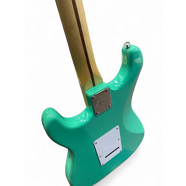 Used Squier Bullet Stratocaster With Tremolo Surf Green Solid Body Electric Guitar