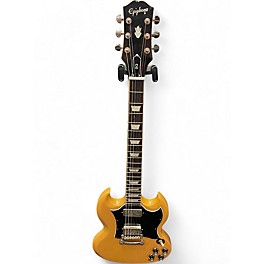 Used Epiphone SG Standard TV Yellow Solid Body Electric Guitar