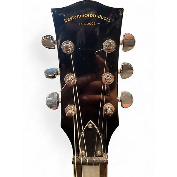 Used Bestchoiceproducts CarbAcmP2 3 Tone Sunburst Hollow Body Electric Guitar