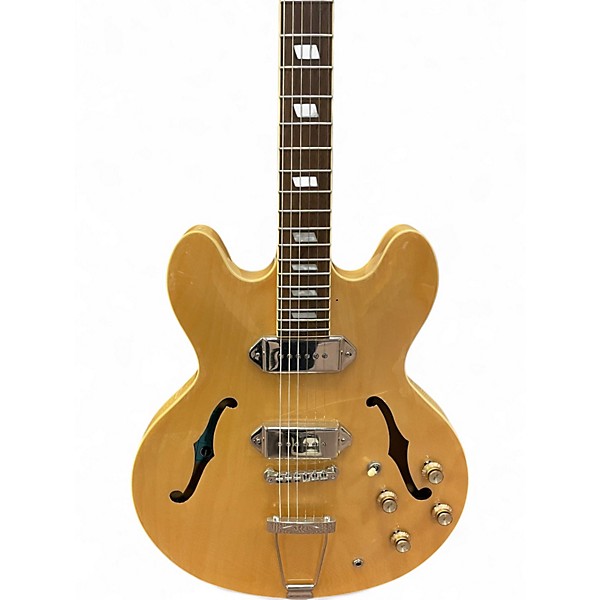 Used Epiphone Casino Natural Hollow Body Electric Guitar