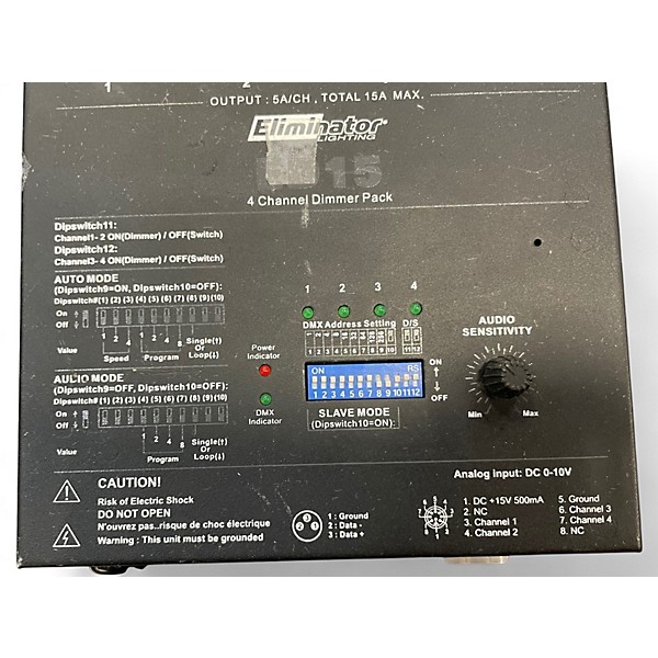 Used Eliminator Lighting ED15 Lighting Controller