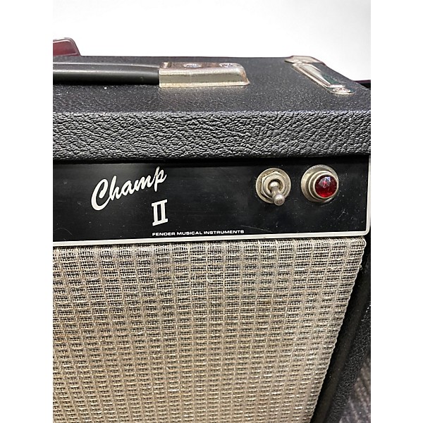 Vintage 1981 Fender Champ II Tube Guitar Combo Amp