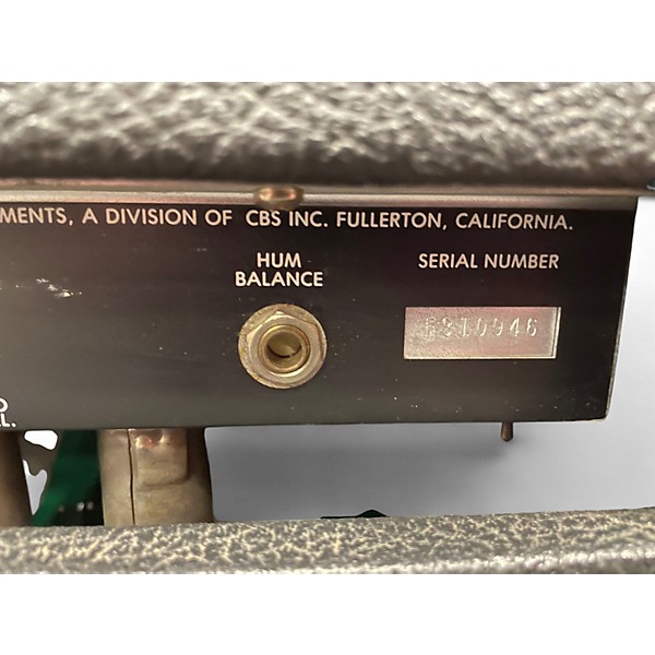 Vintage 1981 Fender Champ II Tube Guitar Combo Amp