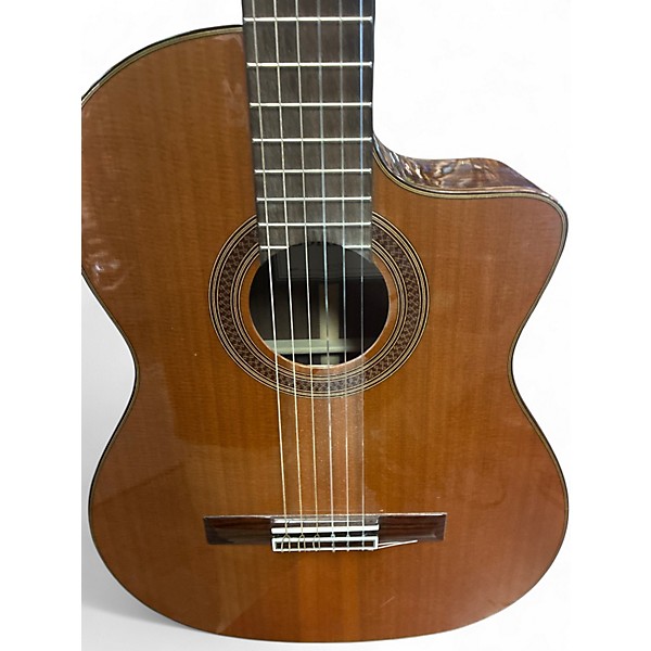 Used Cordoba C7CE  Natural Classical Acoustic Electric Guitar
