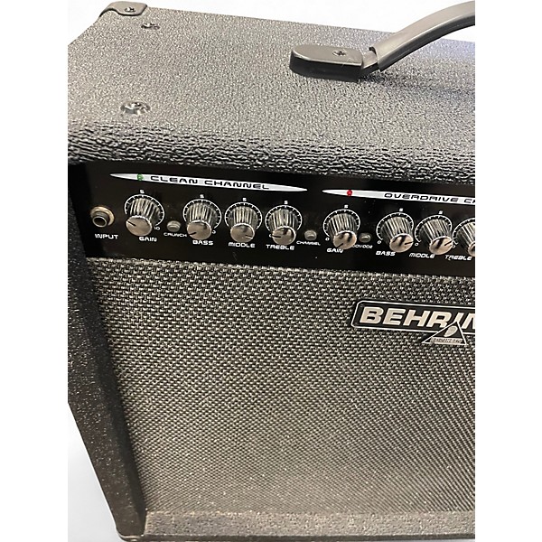 Used Behringer Virtube VT100FXH 100W Solid State Guitar Amp Head