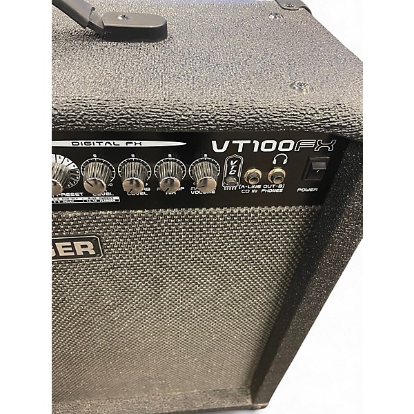 Used Behringer Virtube VT100FXH 100W Solid State Guitar Amp Head