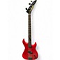 Used Kramer ZX70 Red Electric Bass Guitar thumbnail
