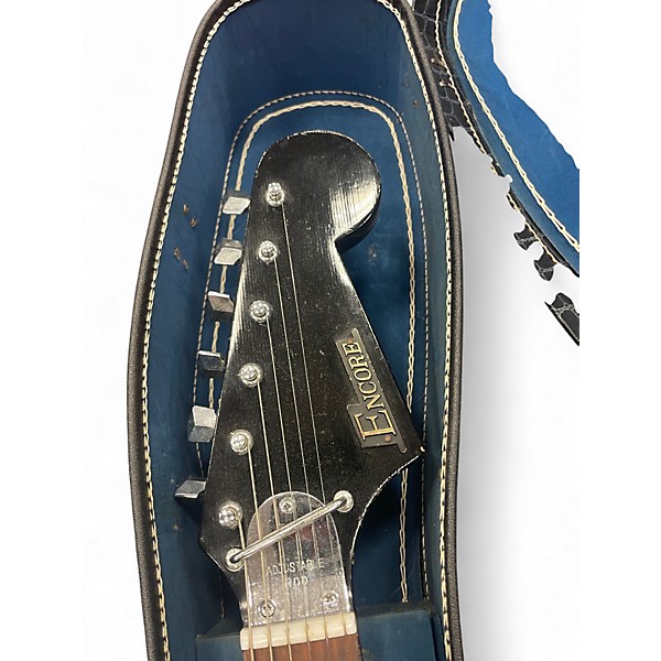 Used ENCORE SG-Style Black Solid Body Electric Guitar