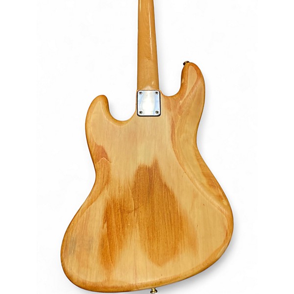 Used Squier JAZZ BASS Natural Electric Bass Guitar
