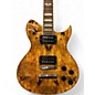 Used Washburn WIDLXSPLTD Idol Series Spalted Maple Natural Solid Body Electric Guitar