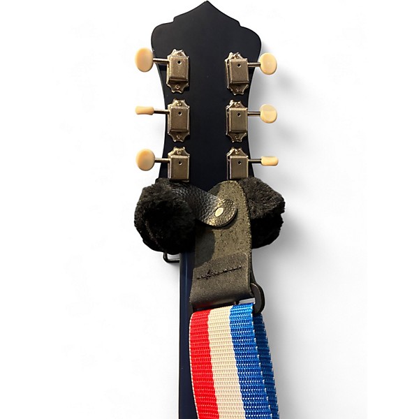 Used Recording King RPA-7 Wrangler Dirty 30s Red White and Blue Acoustic Guitar