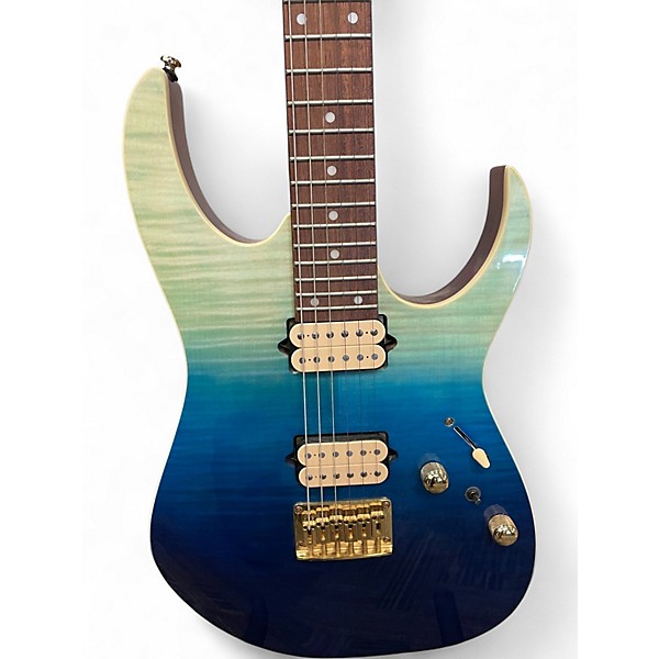 Used Ibanez RG420 HPFM BLUE BURST Solid Body Electric Guitar
