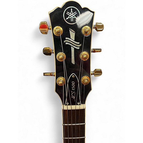 Used Yamaha AES 1500B JIMMY BUFFET ORANGE Hollow Body Electric Guitar