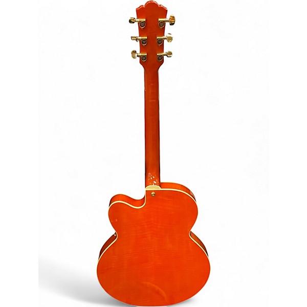 Used Yamaha AES 1500B JIMMY BUFFET ORANGE Hollow Body Electric Guitar