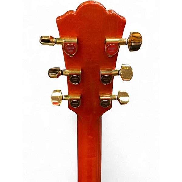 Used Yamaha AES 1500B JIMMY BUFFET ORANGE Hollow Body Electric Guitar