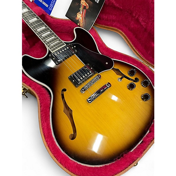 Used 2014 Gibson Midtown Custom Sunburst Solid Body Electric Guitar