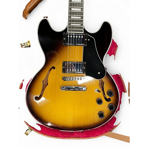 Used 2014 Gibson Midtown Custom Sunburst Solid Body Electric Guitar