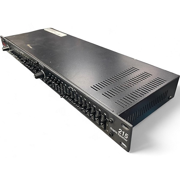 Used dbx 215 Dual 15-Band Graphic Equalizer