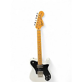 Used Squier Classic Vibe 70s Telecaster Deluxe Black and White Solid Body Electric Guitar