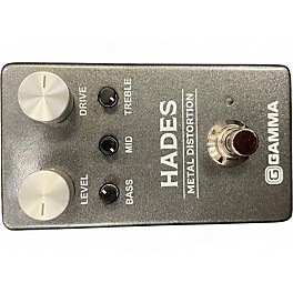 Used GAMMA METAL DISTORTION Effect Pedal