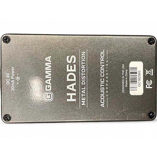 Used GAMMA METAL DISTORTION Effect Pedal