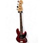 Used Fender DELUXE SERIES JAZZ BASS Candy Apple Red Electric Bass Guitar thumbnail