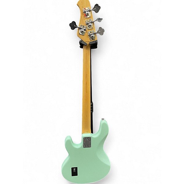 Used Sterling by Music Man Ray4 Sea Foam Green Electric Bass Guitar