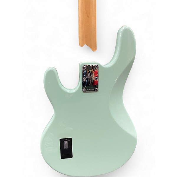 Used Sterling by Music Man Ray4 Sea Foam Green Electric Bass Guitar
