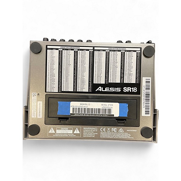Used Alesis SR18 Drum Machine