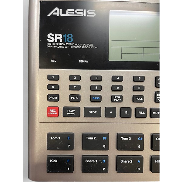 Used Alesis SR18 Drum Machine