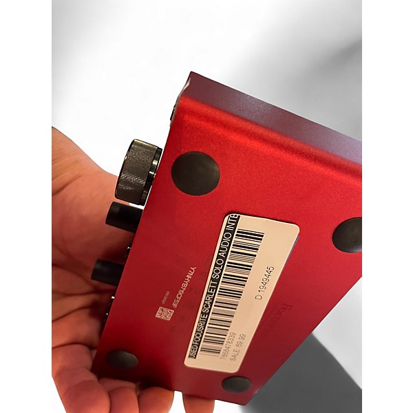 Used Focusrite Scarlett Solo Audio Interface