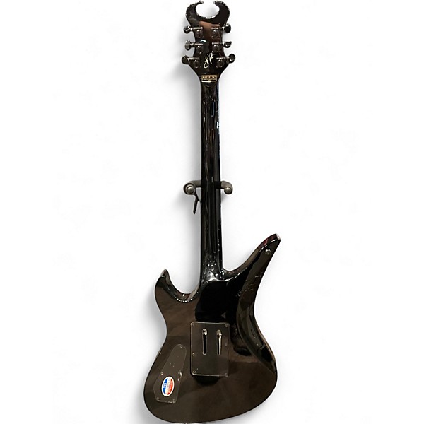 Used Schecter Guitar Research Synyster Gates Signature Standard BLACK AND WHITE Solid Body Electric Guitar