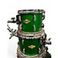 Used Pearl 5 Piece Masters MCX Series Green Drum Kit