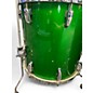 Used Pearl 5 Piece Masters MCX Series Green Drum Kit