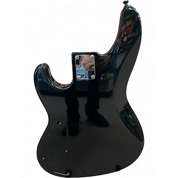 Used Fender jazz bass plus v Black Electric Bass Guitar