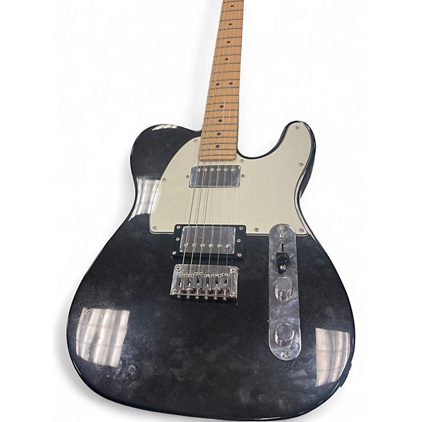 Used Squier Contemporary Telecaster HH Black Solid Body Electric Guitar