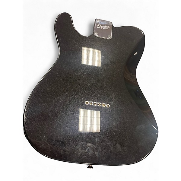 Used Squier Contemporary Telecaster HH Black Solid Body Electric Guitar