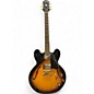 Used Epiphone es335 IG 2 Color Sunburst Hollow Body Electric Guitar thumbnail