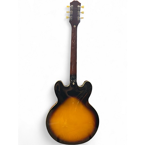 Used Epiphone es335 IG 2 Color Sunburst Hollow Body Electric Guitar