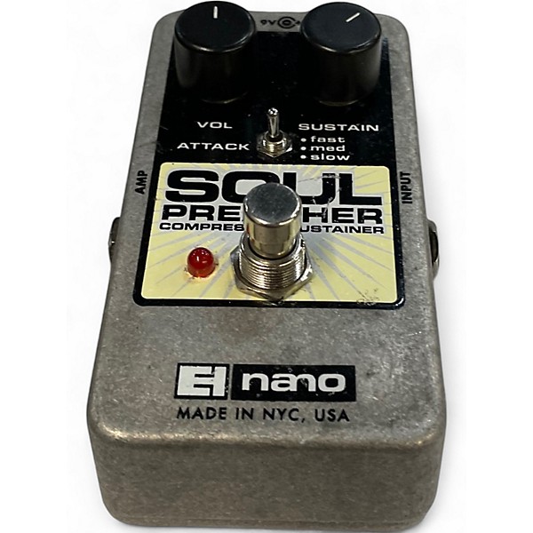 Used Electro-Harmonix Soul Preacher Nano Compressor / Sustainer Effect Pedal