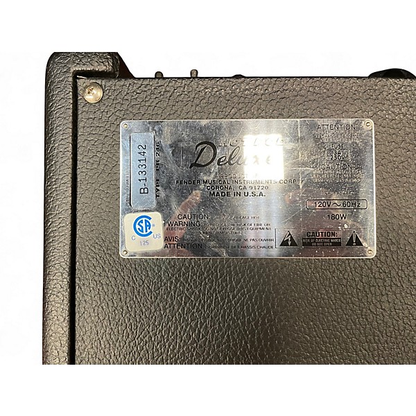 Used Fender Hot Rod Deluxe 40W 1x12 Tube Guitar Combo Amp