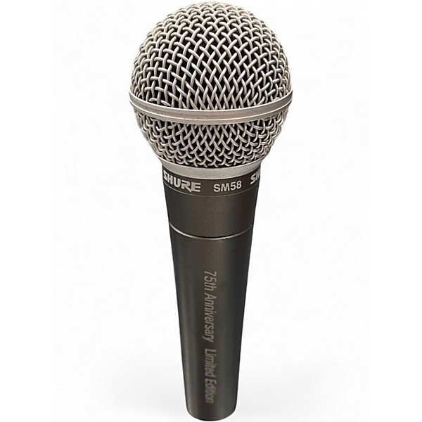Used 2000 Shure 75th Anniversary SM57/SM58  Dynamic Microphone