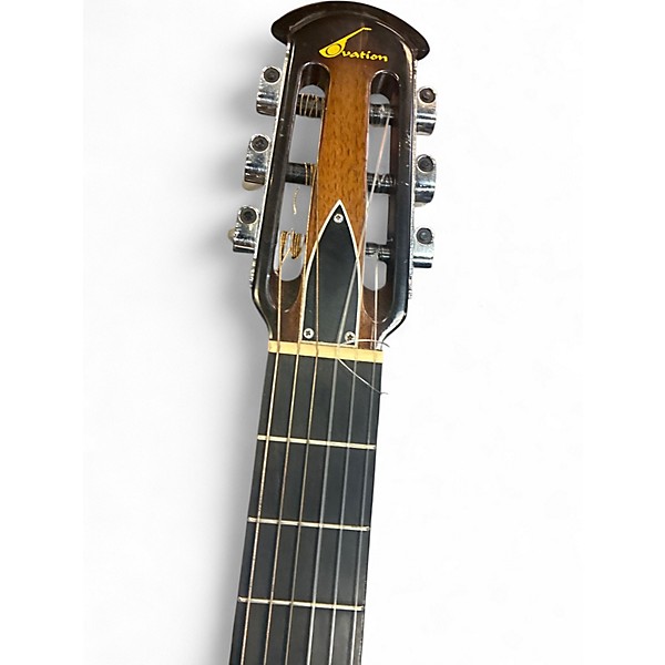 Used Ovation 1616 Natural Acoustic Electric Guitar