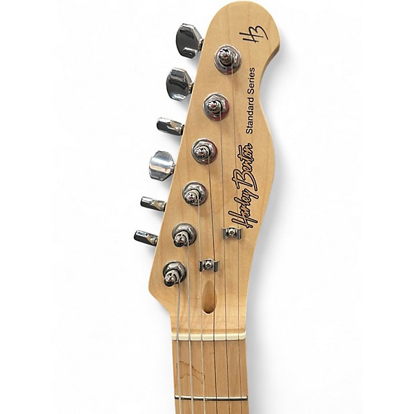 Used Harley Benton TE-20MN Metallic Blue Solid Body Electric Guitar