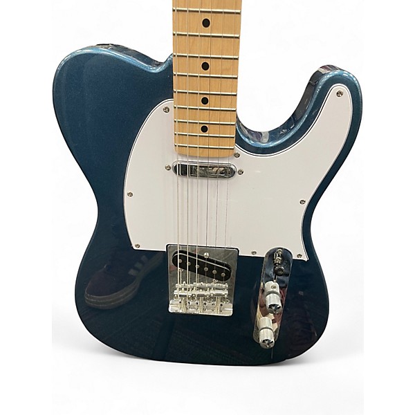 Used Harley Benton TE-20MN Metallic Blue Solid Body Electric Guitar