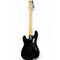 Used Fender Player Precision Bass Black Electric Bass Guitar