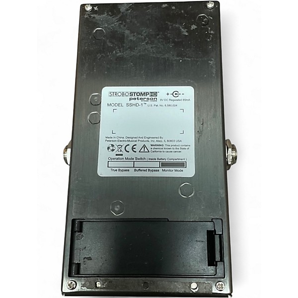 Used Peterson strobostomp hd Tuner Pedal