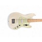 Used Squier Bronco Olympic White Electric Bass Guitar