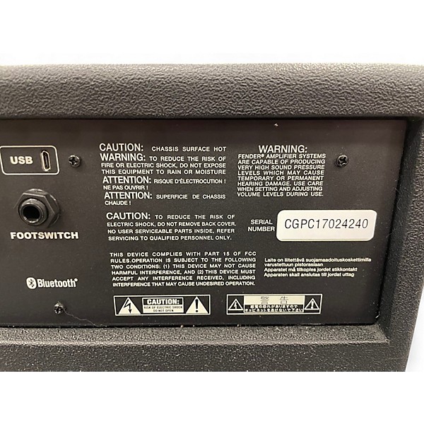 Used Fender GT40 MUSTANG Guitar Combo Amp