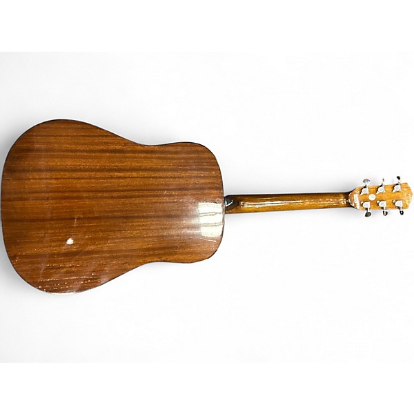 Used Fender CD60 Dreadnought Natural Acoustic Guitar